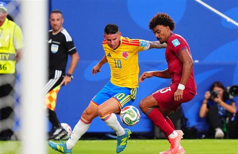 Colombia top Group K after draw with Portugal