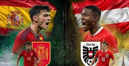 Spain faces Austria in a decisive knockout-stage match.