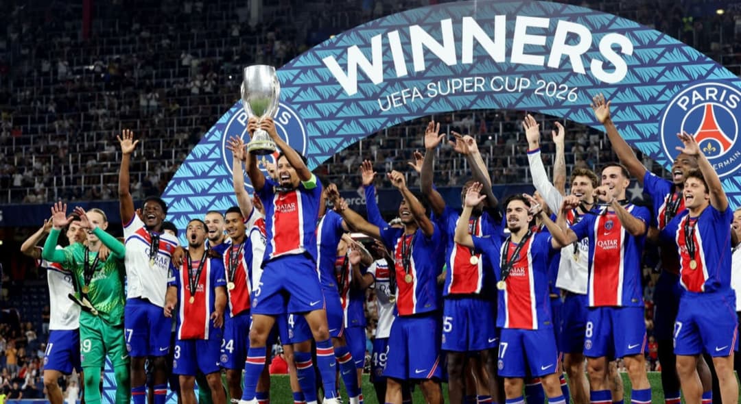PSG join elite Super Cup two-in-a-row club