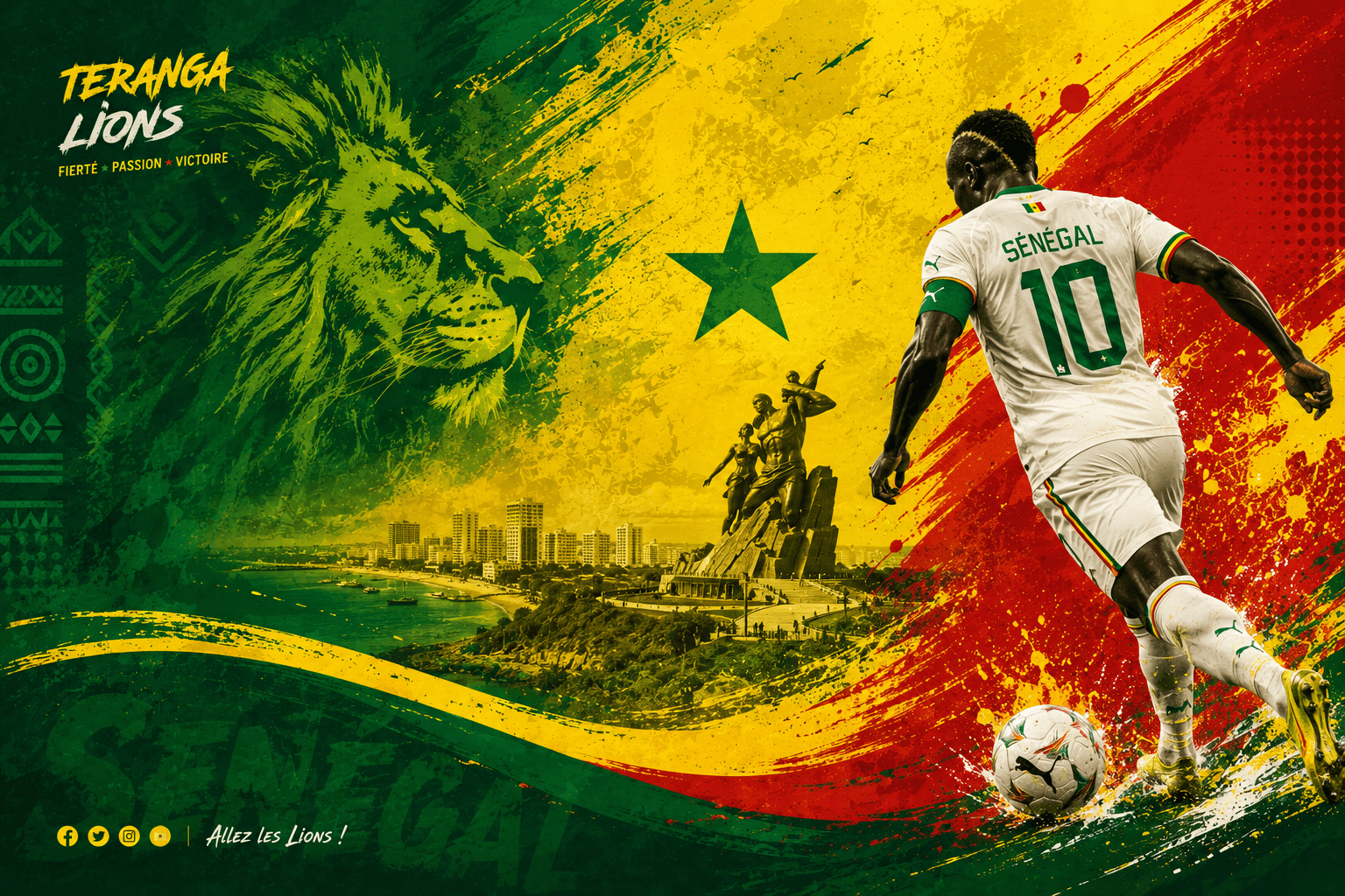 Senegal — atmospheric editorial backdrop
