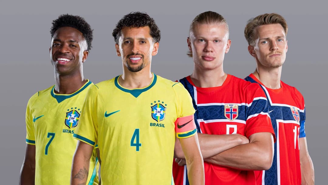 Brazil meet Norway in heavyweight last-16 tie