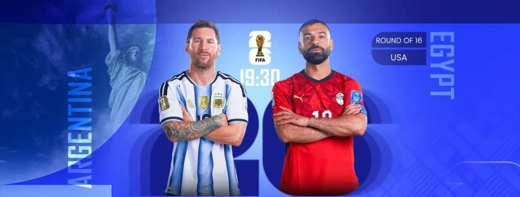 Argentina face Egypt in Atlanta knockout tie