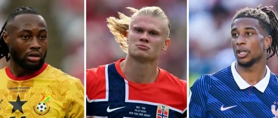 England’s lost stars include Haaland, Musiala and Olise
