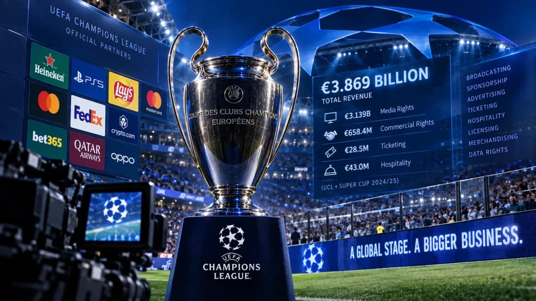 How the Champions League Makes Billions: Inside UEFA’s Revenue, Sponsorship and Advertising Business