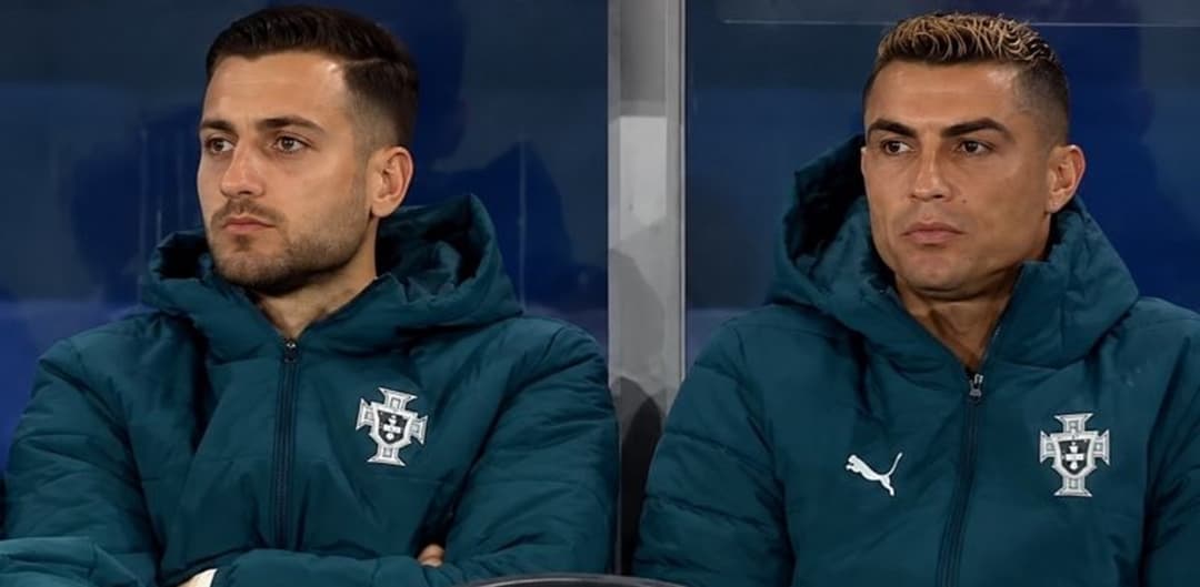 After 18 years, Ronaldo spent the full 90 minutes just watching!