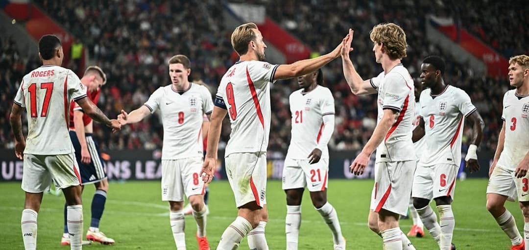 Influx of non-Premier League players into the England national team