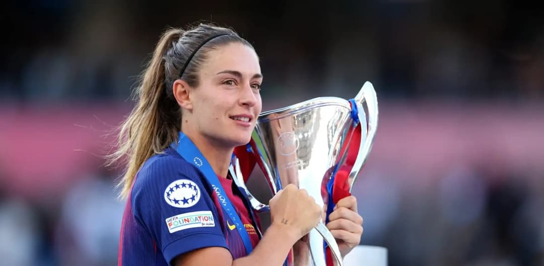 Alexia Putellas wins third Women’s Ballon d’Or