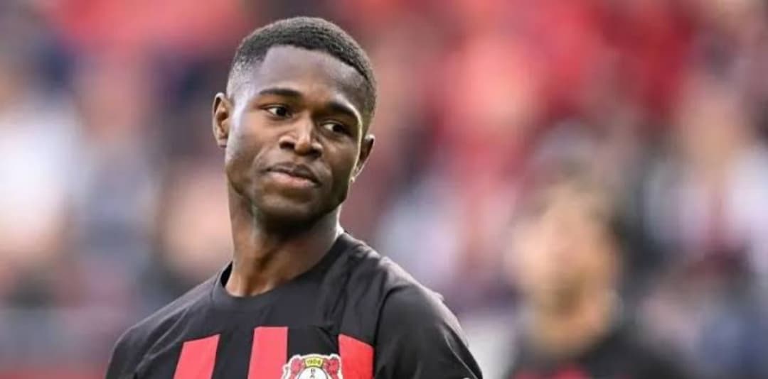 Arsenal and United track Leverkusen striker Kofane