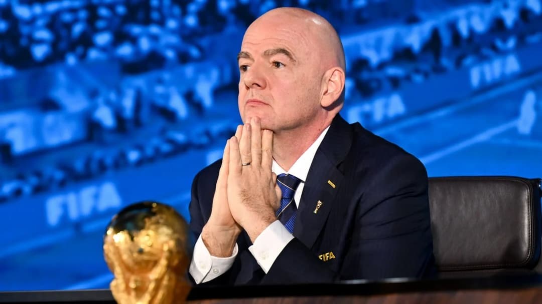 Infantino: The overwhelming majority of the world is behind me.