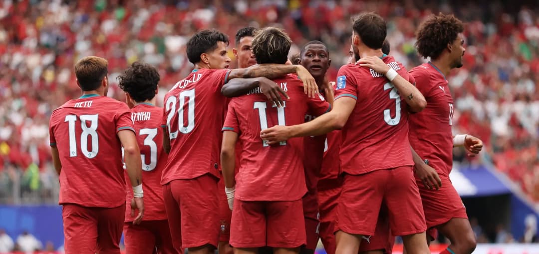 Portugal becomes the first team to reach the UEFA Nations League quarter-finals.