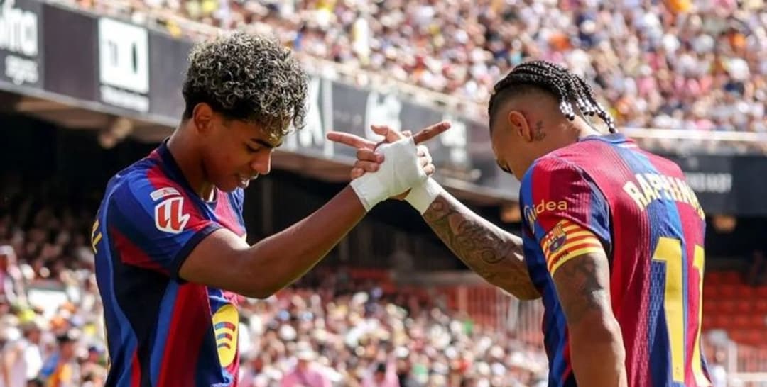 Brilliant goalscoring statistics for two Barcelona stars